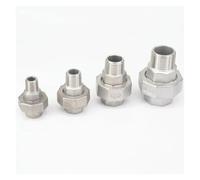1pc 3/8" BSP Female To Male 304 Stainless Socket Union Pipe Fitting Connector
