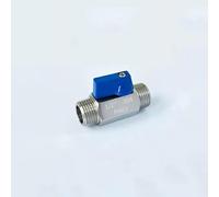 1pc 3/8" BSP Male Thread 304 Stainless Steel Drain Ball Valve