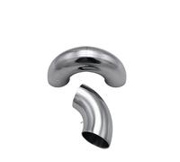 1pc 304 Stainless Steel 2.5" 63mm OD Weld 90 Degree Elbow Pipe Fitting homebew industrial grade YZWRWRMKTB