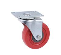 1pc 4 Swivel Casters Swivel Caster Wheels Universal Wheel Cart Wheels Chair Wheel Universal Wheel to Rotate Red Heavy Duty Wheels