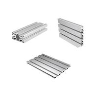 1PC 4080 15180 15120 Aluminum Profile 200 300 500 600 800 1000mm Linear Rail Extrusion Eu Standard Anodized For CNC 3D Printer(15180 T-slot,400mm)