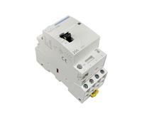 1pc 4P 25A 4NC 220V/230V 50/60HZ Din rail contactor with Manual Control Switch