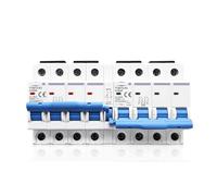 1pc 4P plus 4P DC 10A MTS Dual power Manual transfer switch Circuit breaker MCB CZMDKEXM
