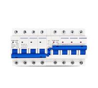 1pc 4P plus 4P MTS AC Dual power Manual transfer switch Circuit breaker MCB 50HZ/60HZ 3 phase 25A CZMDKEXM
