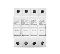 1PC 4P WITHOUT LED 1100V DC Fuse Holder 10 * 38mm TOPV-32X OSBCMZGE