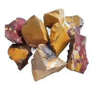 1pc/50g/100g Stone Mookaite yema de Huevo para Joyas Que fabrican Pulsera de Bricolaje de Bricolaje Piedras Naturales y s (Color: 100g 20-50 mm)