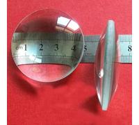 1pc 50mm Double Convex Lens - Optical Glass Magnifying Glass for Optics Projects