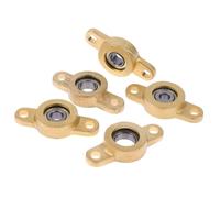 1Pc 5mm 6mm 7mm 8mm 10mm Caliber Zinc Alloy Bearing KFL05 KFL06 KFL07 KFL08 KFL10 Bearing With Pillow Block(6MM)
