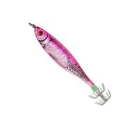1pc/5pcs señuelos de pesca camarones cebos jigs anzuelos calamar jigs Artificial Duro Calamar Ganchos Familia Equipo de Actividad de Pesca