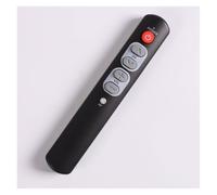 1pc 6 Teclas botón Grande Universal Aprender Control Remoto programable, Controlador infrarrojo IR for STB TV DVD DVB for Caja HiFi(6D Black)