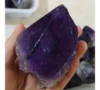 1pc 60-70g Amatista natural Cristal crudo de color morado oscuro Espécimen áspero Cristal curativo Piedras de cuarzo y minerales Puntos-CN