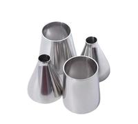 1PC 89mm To 57mm Tube Adapte SS304 Stainless Steel Butt Welding Speed Reducer HTEJFUXQE