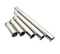 1PC 89mm x Ferrule 106 Tri Clamp Type Spool Tube With Ferrule Clamp SS304 200mm Length Tube