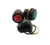 1PC A4166 Series push button switch 16mm Reset the green