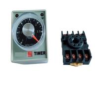 1pc AH3-3 Time relay DC24V Delay Timer Time Relay 8Pin with base 60S