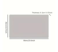 1pc Alfombrilla de Ratón Gaming Personalizada Grande - Tapete de Escritorio de Goma Ultra Gruesa con Superficie Antideslizante, para Oficina o Uso Gaming, Tu Diseño Aquí