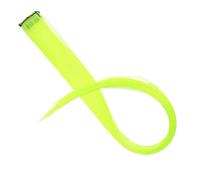 1pc All Long Straight Color Hair Piece Extensions Clip In Highlight Rainbow Streak Pink Synthetic Strands On Clips(27)