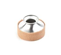 1pc Alto Tenor Soprano Accesorios de viento de madera Saxofón Mute Sax Silenciador Aluminio cepillado Anti óxido Se puede utilizar durante mucho tiempo Silenciador(5.1x3.4x2.9cm)