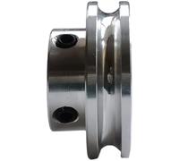 1PC Aluminum Alloy Single Groove Pulley - R2 Drive Wheel for Motor Power Transmission - OD 20/30/40/50mm(OD40x8mm)