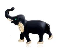 1Pc Animal De Moda Broche Elefante Temperamento De Las Mujeres Día De San Valentín Boda Ball Sombrero Mochila Ropa Joyería Diaria