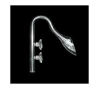 1pc Aquarium Skimmer Glass Lily Pipe Set - Inflow/Outflow for Fish Tank - Acrylic/Glass - Enhance Water Flow/Plant Growth(D-Outlet 13mm)