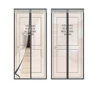 1pc Automatic Door Curtain, Magnetic Insect Fly Curtain Strip(100*220)