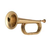 1pc B Flat Bugle Call Trompeta De Bronce Caballería Cuerno De Orquesta Escuela De Caballería Band
