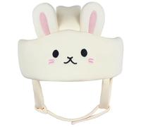 1pc Baby Safety Casco ajustable Anti-colision suave lindo cartoon bunny baby Head protector para caminar caminando.