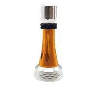 1pc Baitcasting Reel Handle Reel Stand Fishing Reel Accesorio para Stella para Stradic Aleación de aluminio Material Stand Mango Longitud de equilibrio 46mm Peso 6.4g (oro)