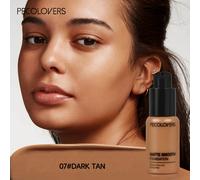 1pc Base de Maquillaje Facial Impermeable de Cobertura Total, Cobertura Fuerte, Control de Grasa de Larga Duración, Fácil de Aplicar, Adecuada para Múltiples de Piel