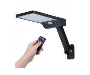 (1pc, Black) 48 LED Solar Power Street Light PIR Motion Sensor Lamps Garden Security Lamp Outdoor Street Waterproof Wall Lights