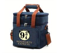 1pc Bolsa de Almuerzo Harry Potter Tela Oxford Multicapa Gruesa Bolso de de Color Sólido Bolsa de Aislamiento Fácil, Bolsa de Almuerzo de Aislamiento de Gran Capacidad para Ir, Sin , WCDC717