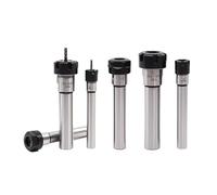 1pc C8 C10 C12 C16 C20 C25 C32 ER8 ER11 ER16 ER20 ER25 ER32 100 150L Portabrocas de mandril CNC herramienta de alargamiento de fresado ER varilla de extensión(A Nut,C40-ER32-150L)