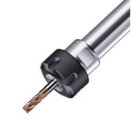 1pc C8 C10 C12 C16 C20 C25 ER8 ER11 ER16 ER20 ER25 ER32 Portabrocas de mandril CNC fresado alargar herramienta portador varilla de extensión(C20-ER11A-100)