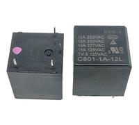 1pc C801-1A-12L 12V Relay 4 pins HMCOCOOFM