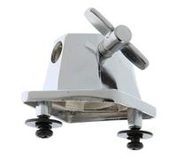 1pc Chrome Floor Tom Leg Mount Bracket Tom Drum Set Pieza de Repuesto