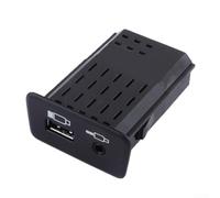 1PC coche AUX/USB puerto zócalo, auto coche 2554705 panel AUX/USB puerto Socket pieza de montaje para SCANIA L P G R S-series camiones