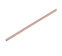 1Pc Copper Pipe OD 3/4/5/6/7/8/9/10mm ID 1/2/3/4/5/6/7/8mm Length 100/250/500mm Hollow Is For DIY Handicraft Industry(250mm,OD 5 x ID 3mm)