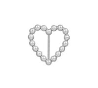 1pc Corner Hem Waist Knotted Brooches Metal Hijab Scarf Ring Button Shirt T-shirt Fixed Buckle Accessories para Mujeres Niñas Accesorios Decorativos(Color 3)