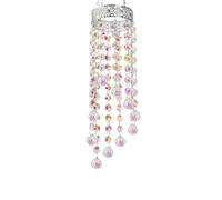1pc Crown Sunlight Catcher AB Color Crystal Pendant Gardening Hanging Decorations Ornaments(B)