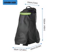 1pc Cubierta para Limpiador de Piscina, para Robot de Piscina con Tiras Reflectantes, 55x65x102cm