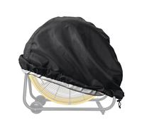1pc Cubierta para ventilador industrial, cubiertas para exteriores, compatible con ventiladores de piso de 18" y 20", de velocidad, para uso interior y exterior