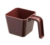 1PC Cuchara de hielo cuadrada y cuchara de medición para máquina Cuchara de porción de gran capacidad para cafeterías y té con leche Cuchara profesional para congelador, Apto para lavavajillas