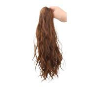1pc Curly Wave Synthetic Ponytail Hair Extensions With Short Claw Clips - Perfect For Daily Parties And Easy To Wear(AJ66-2-30)