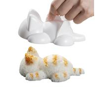 1PC Cute Cat Shape Onigiri Mold Sushi Maker - Food Safe Plastic Sushi Rice Mold for Kids, Perfect for Rice Balls, Musubi Press & Nigiri Sushi Making