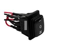 1pc Dc electronic starter switch 12V24V36V48V Forward stop backward lift pressure machine 6 pin 3 gear 16A On/off/on