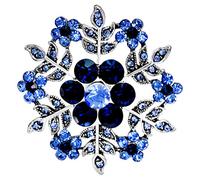 1pc de Joyas de Pecho Pin Deslumbrante de aleación de la aleación del Diablo dhinestone Broche de Boda de Boda decoración Navidad