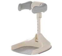 1pc de soporte de baño para bebés, altura ajustable y soporte de baño para bebés sin deslizamiento con bloqueo de seguridad, plegable y portátil para niños más de 6 meses+.