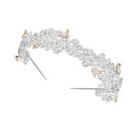 1pc Diadema Nupcial Diadema de Boda Accesorios for el Cabello for Mujer Accesorios for el Cabello de Novia con Diamantes de Imitación Joyas for el Cabello for Mujer Pedrería for el Cabello Tocado de P