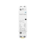 1pc Din rail DC 24V 1NO 1NC AC Modular contactor TOCT1-25-Z CZMDKEXM